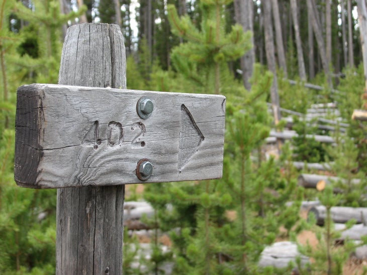 Campsite Sign None