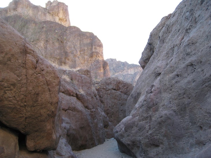 Canyon Walls None