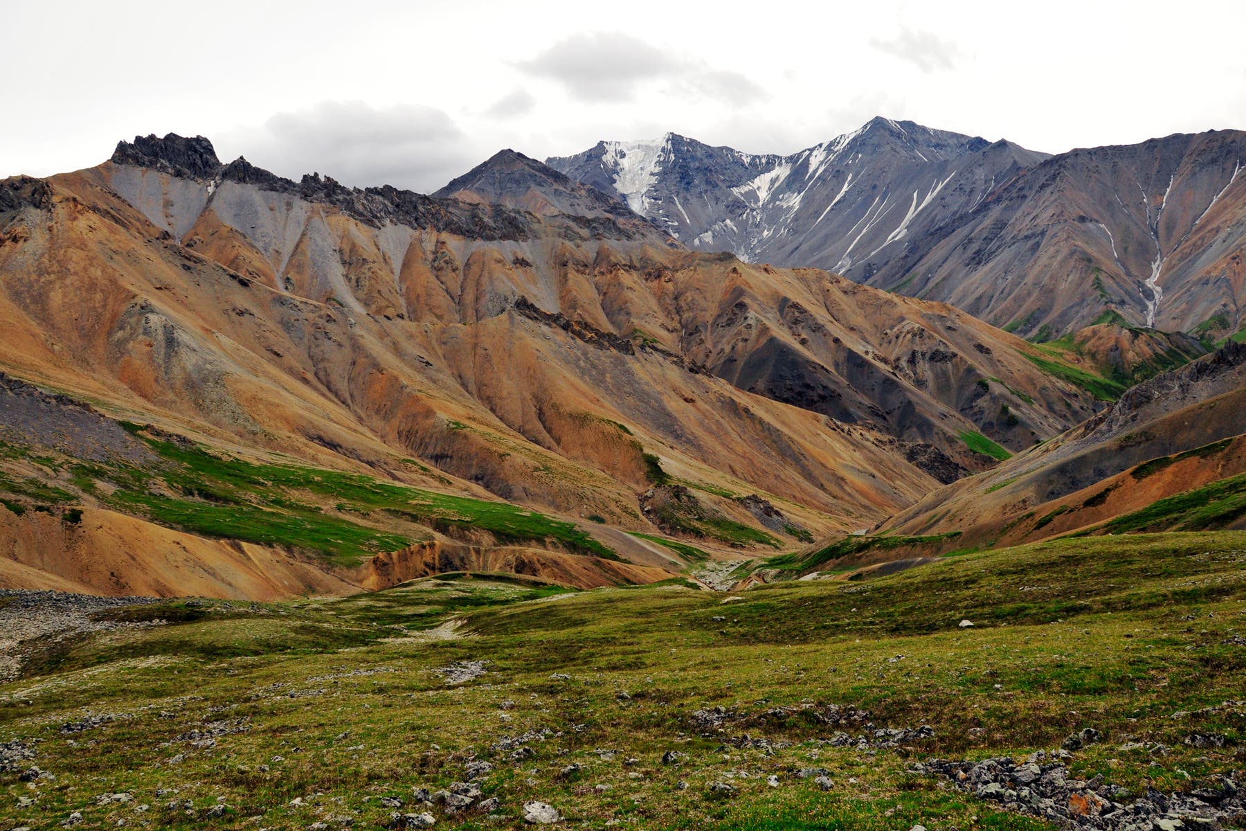 Castle Rock and the Wolverine Creek Drainage None