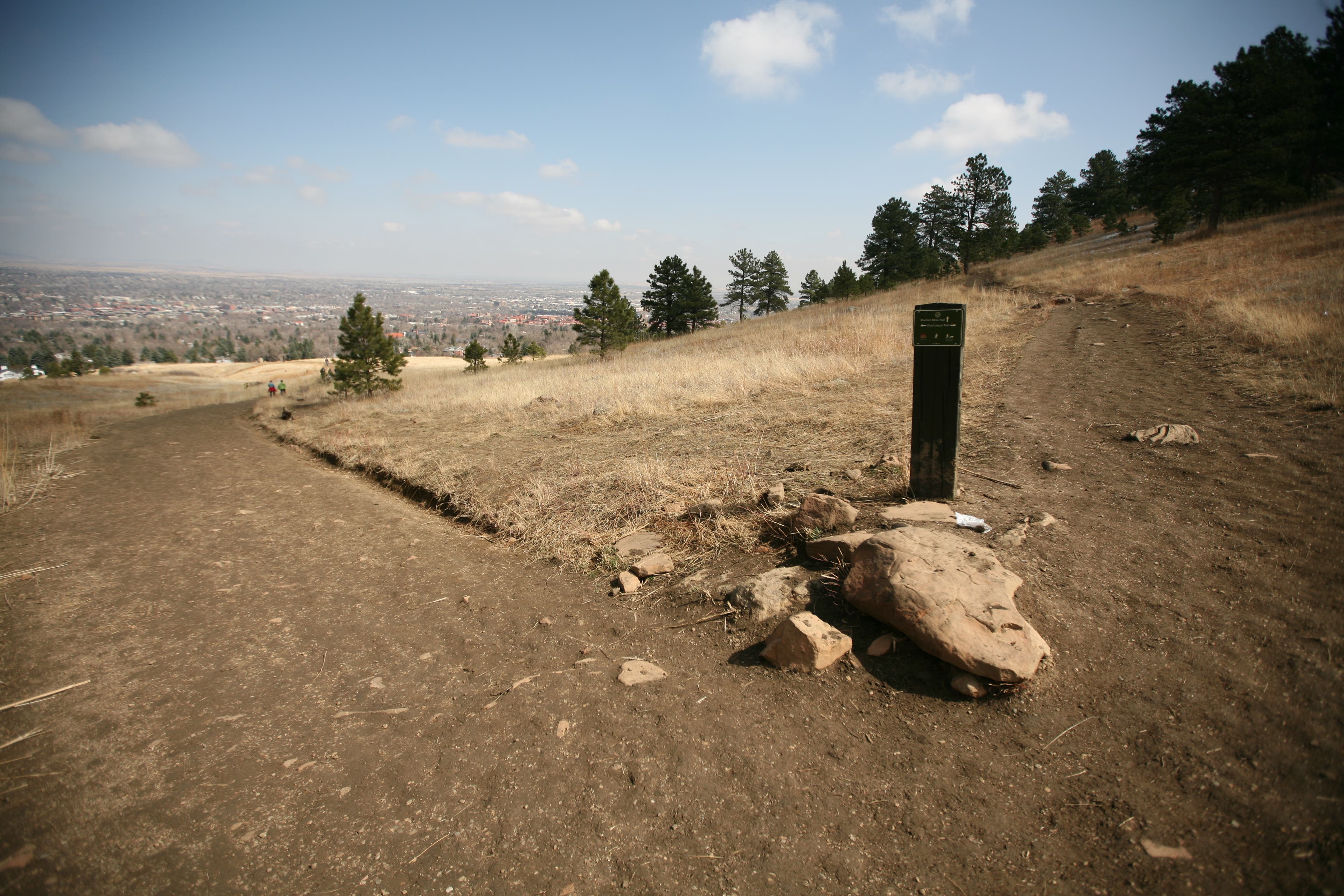 Chautauqua trail/Bluebell Mesa trail Junction None