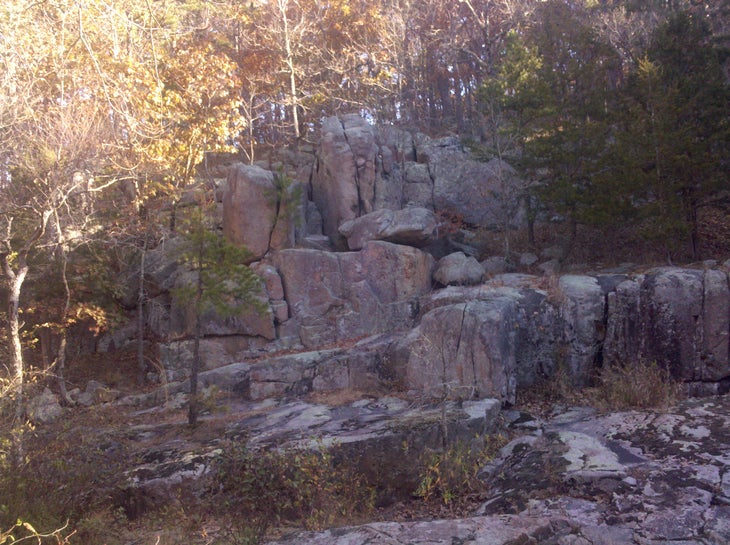 Cliffs None