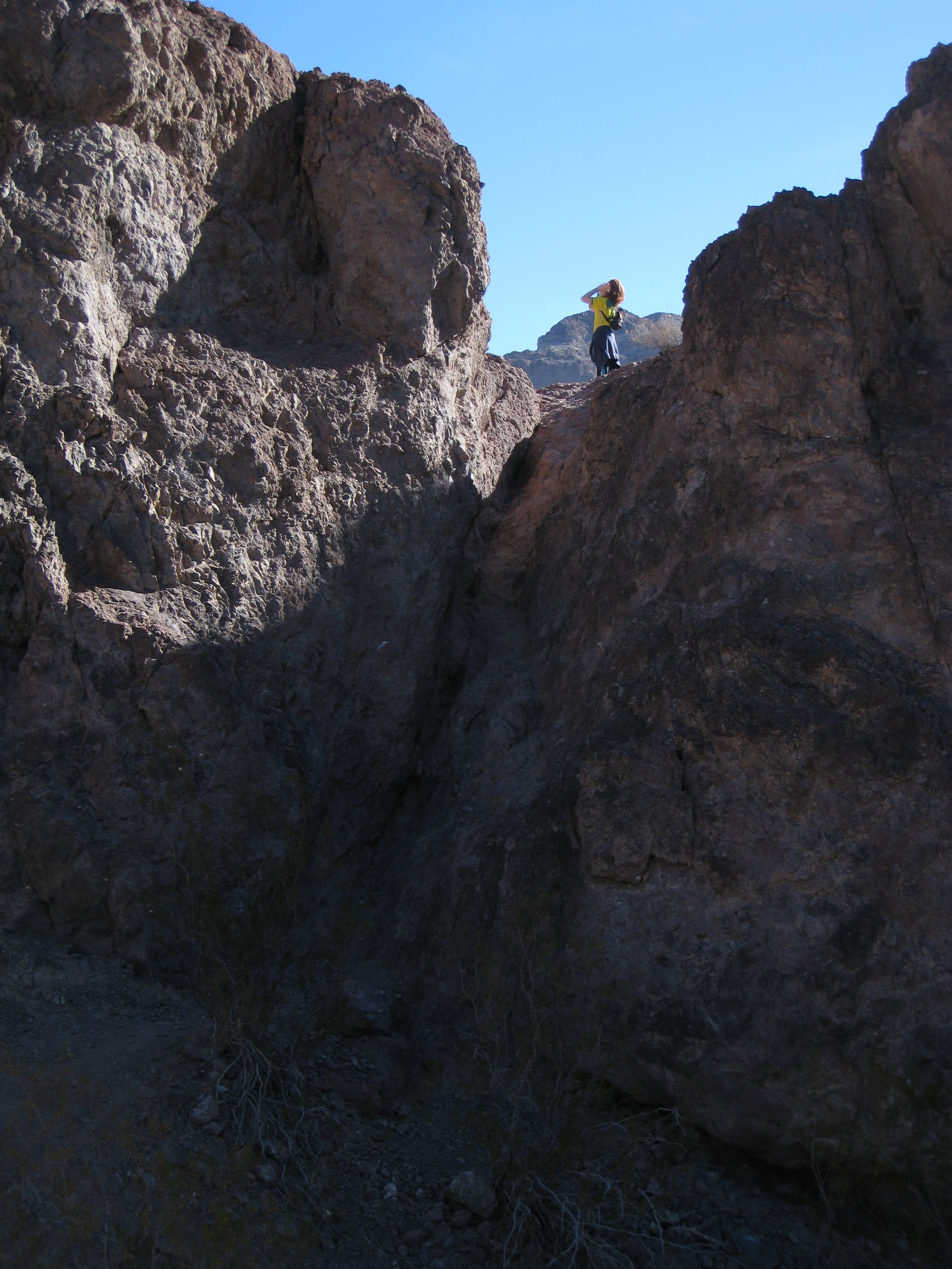 Climb up Crevice None