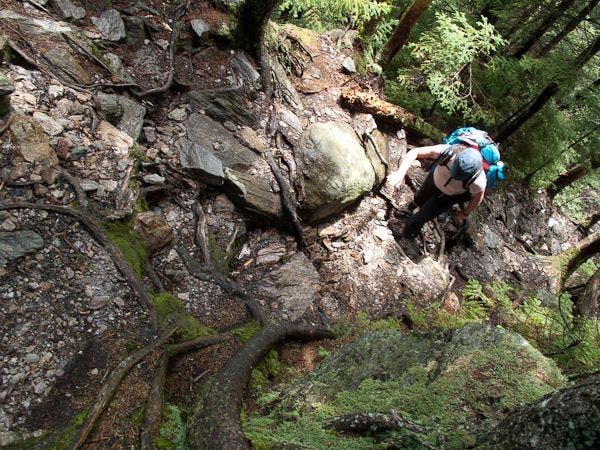 Climbing Burnt Rock None