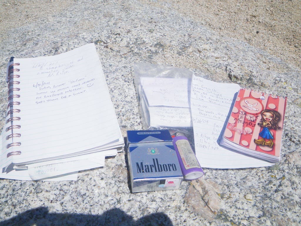 Contents of Summit Register None