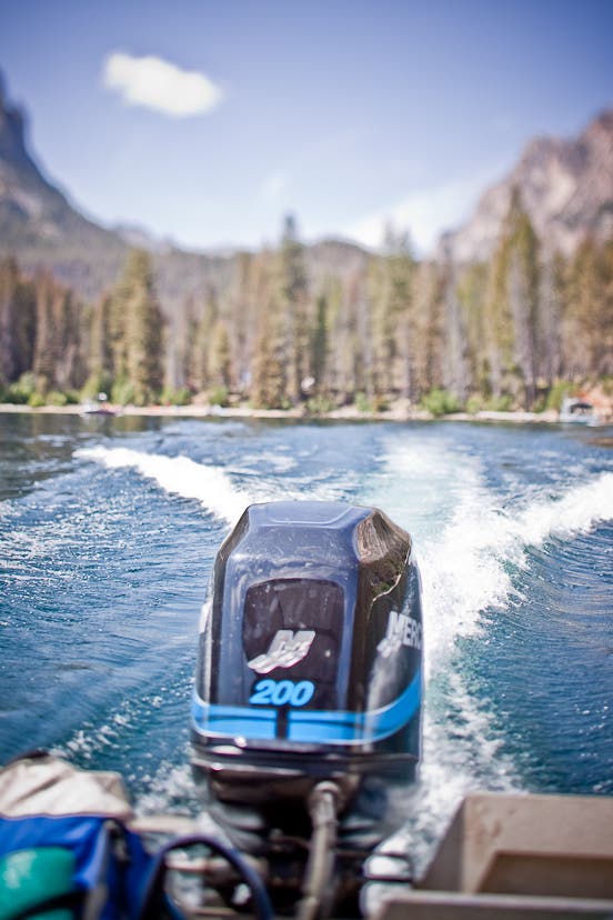 Crossing Redfish Lake None