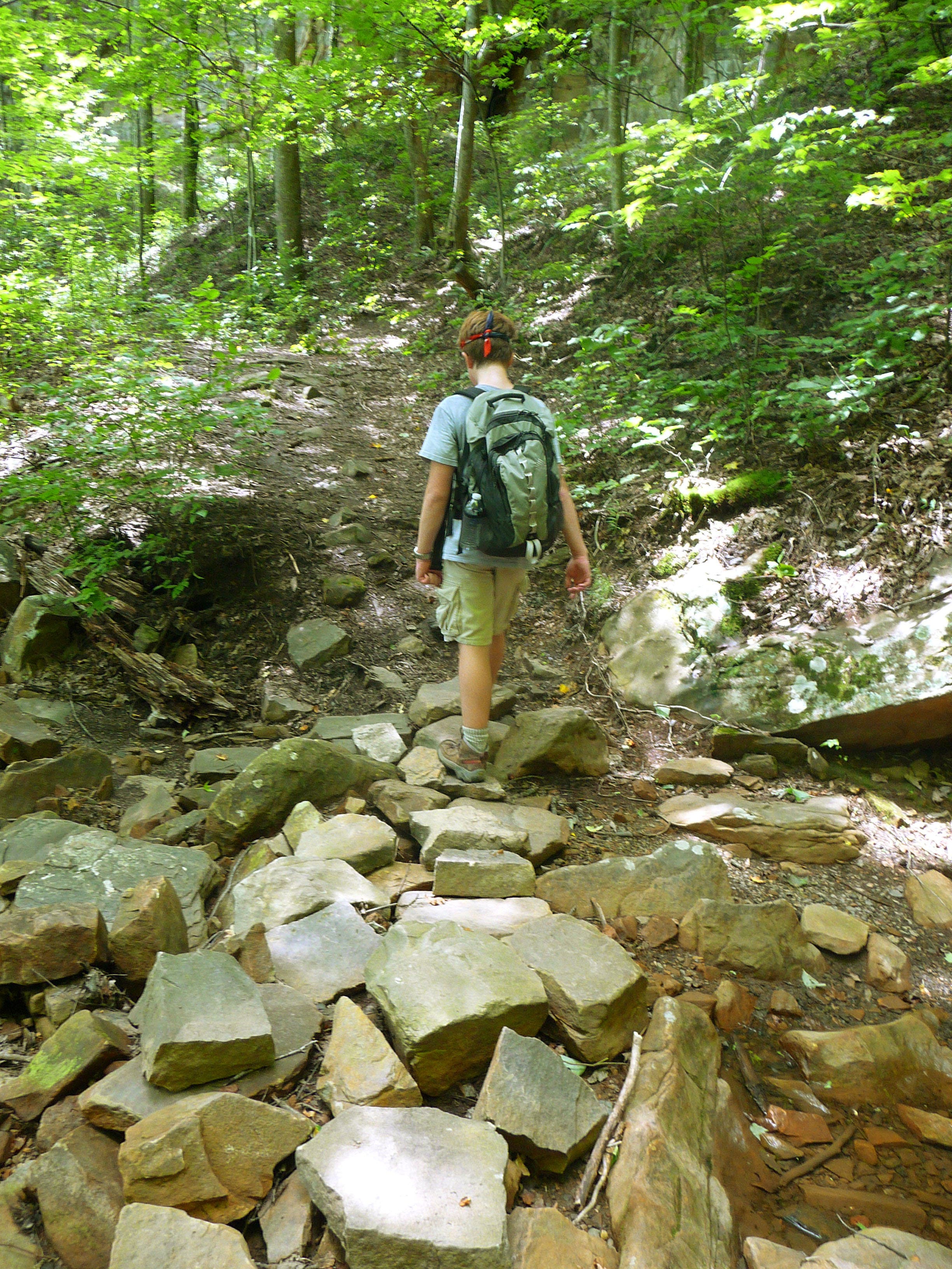 Crossing stream None