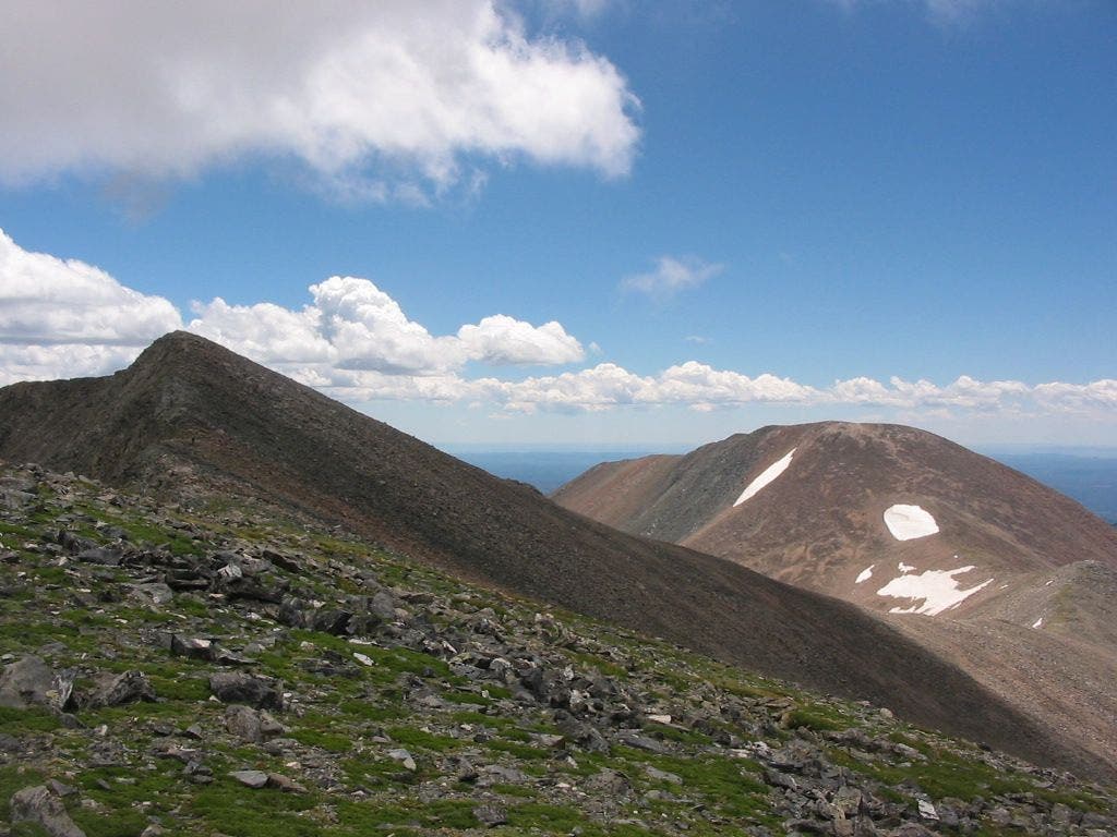 Culebra Peak and Red Mountain None