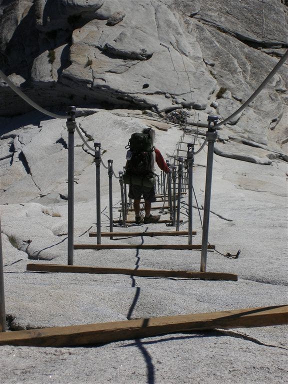 Descending Half Dome None