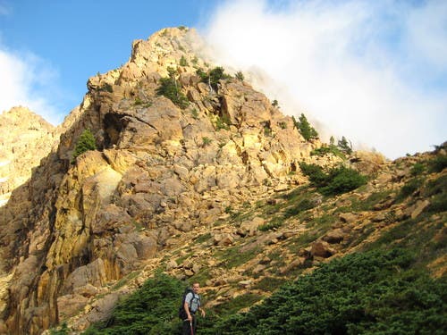 Descending South Twin None