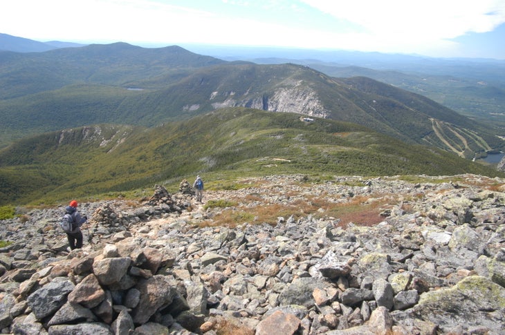Descending the Ridge None