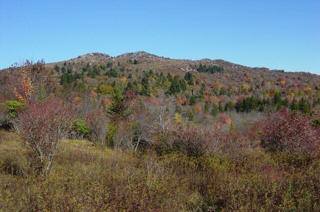 Distant mountain None