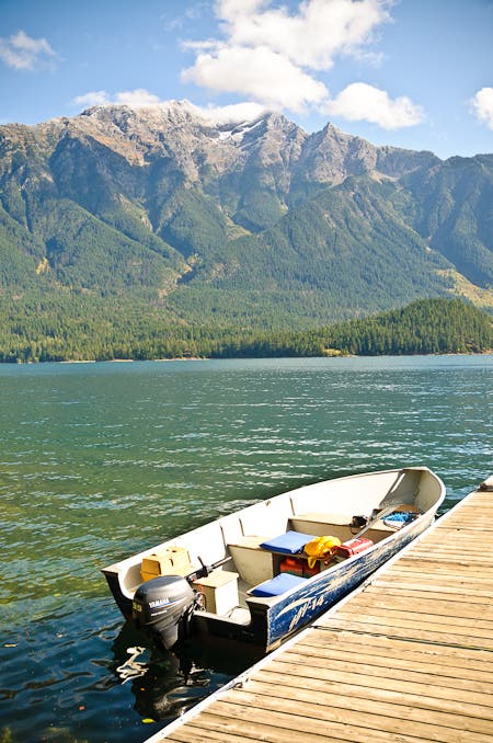 Dock at Ross Lake None