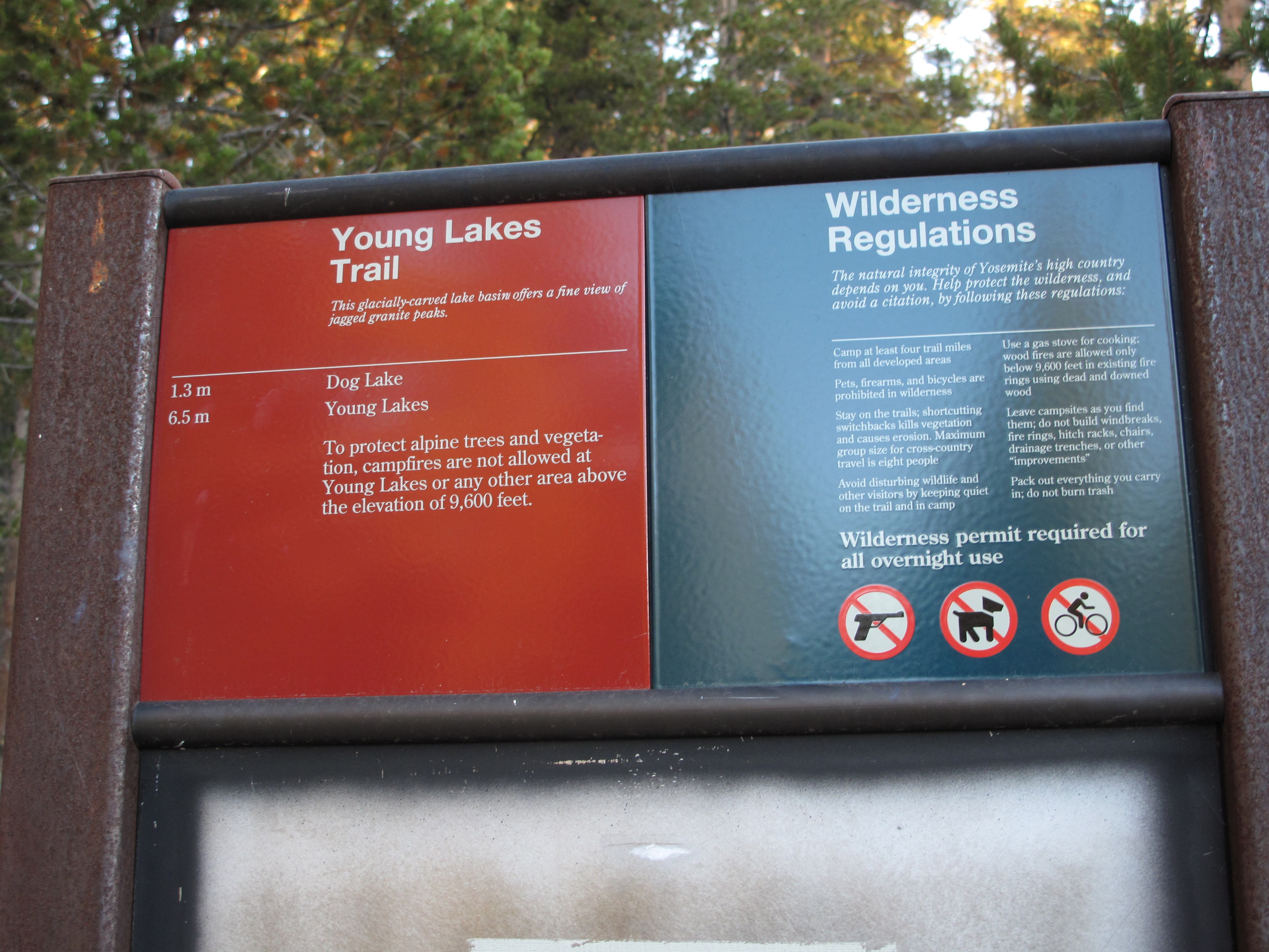 Dog Lake Trailhead None