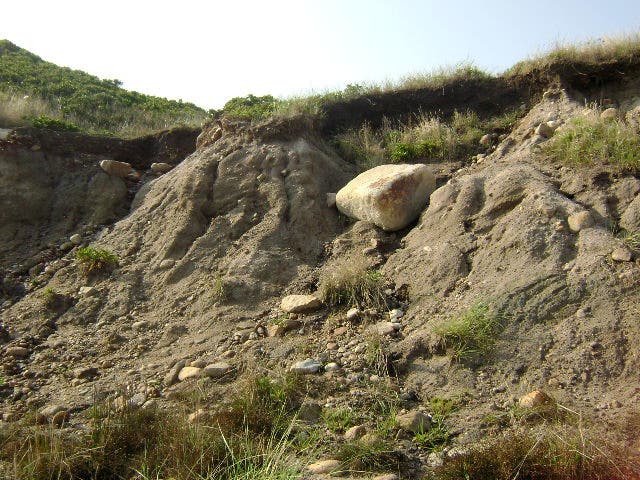 Down the Bluffs None