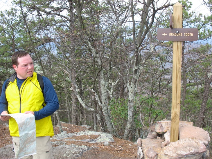 Dragon's Tooth Spur Trail Junction None