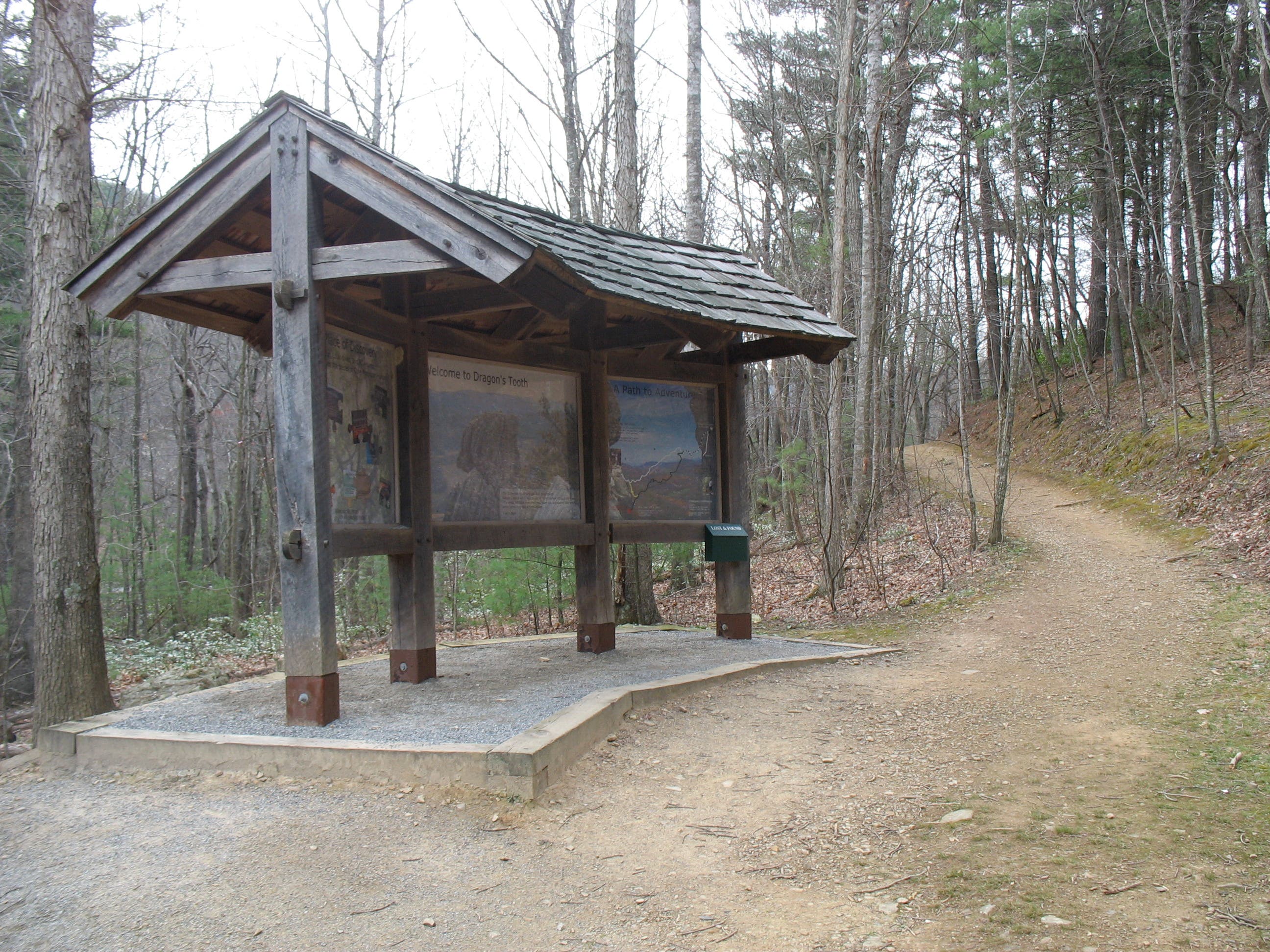 Dragon's Tooth Trailhead None