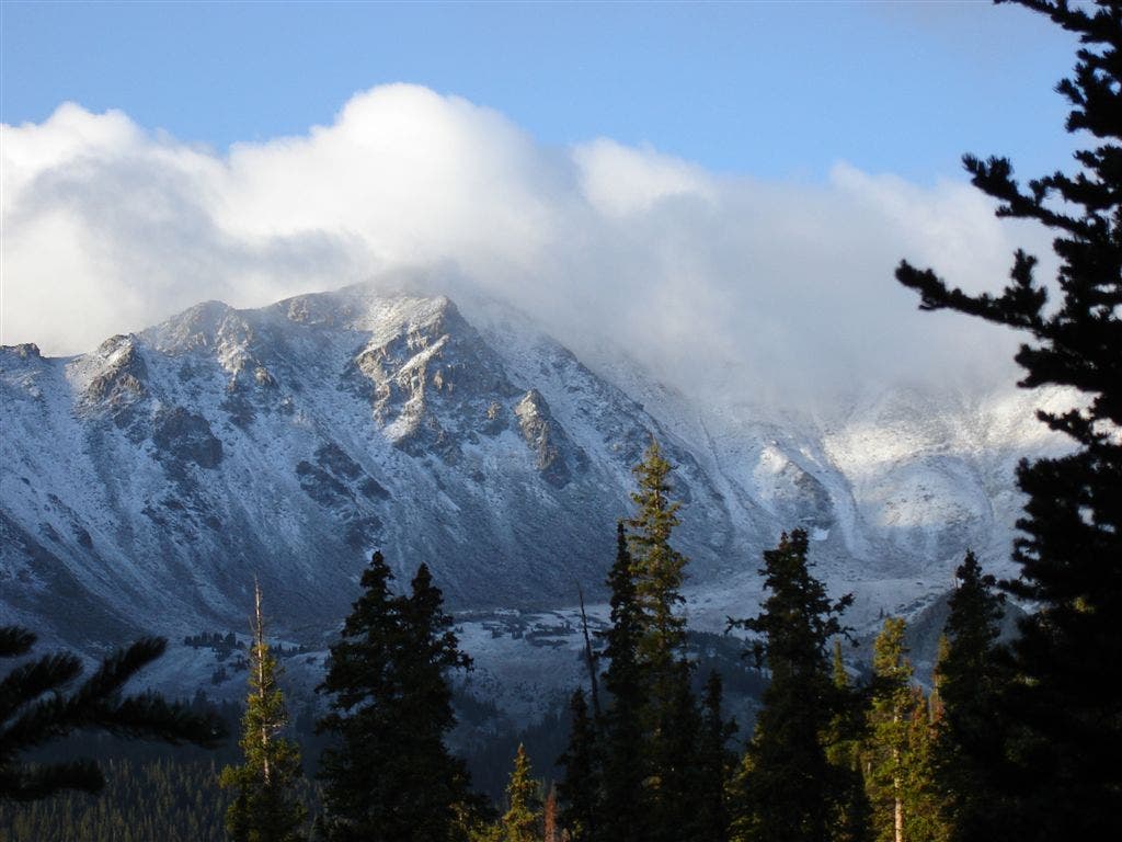 Dramatic views of Mount Yale None