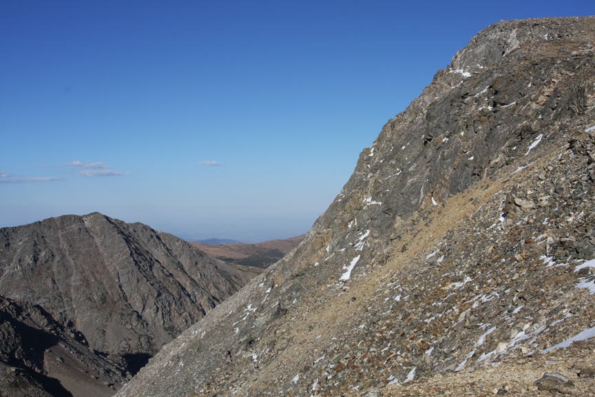 Easternmost mountain at Arapahoe Glacier Lookout None