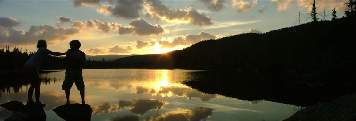 Ethan Pond in White Mountain National Forest None