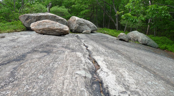Exposed Ridge None