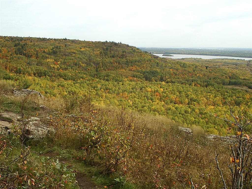 Fall on Superior Hiking Trail None