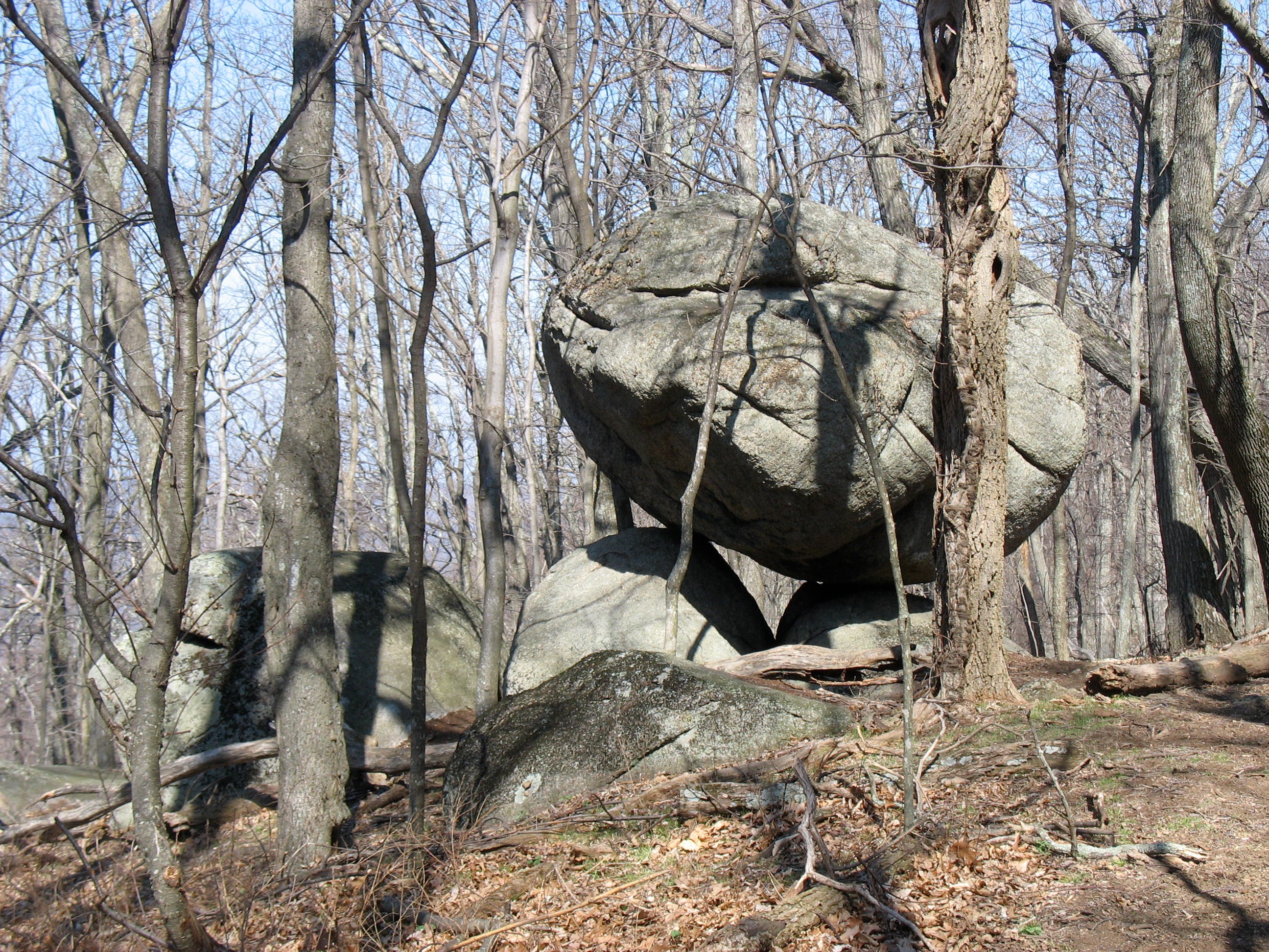 First of Several Balanced Rocks None