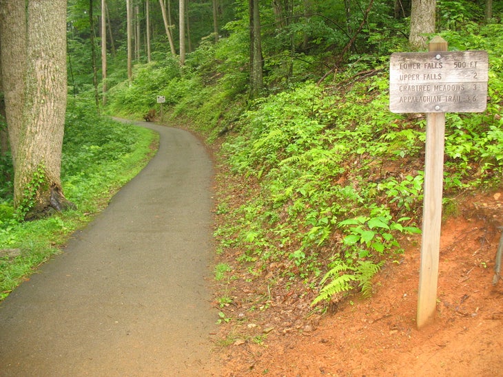 First Trail Sign None
