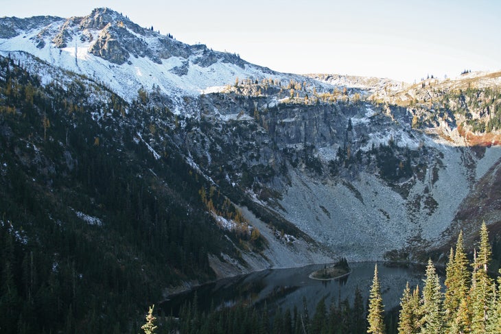First views of Lake Ann None