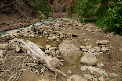 Flood Debris None