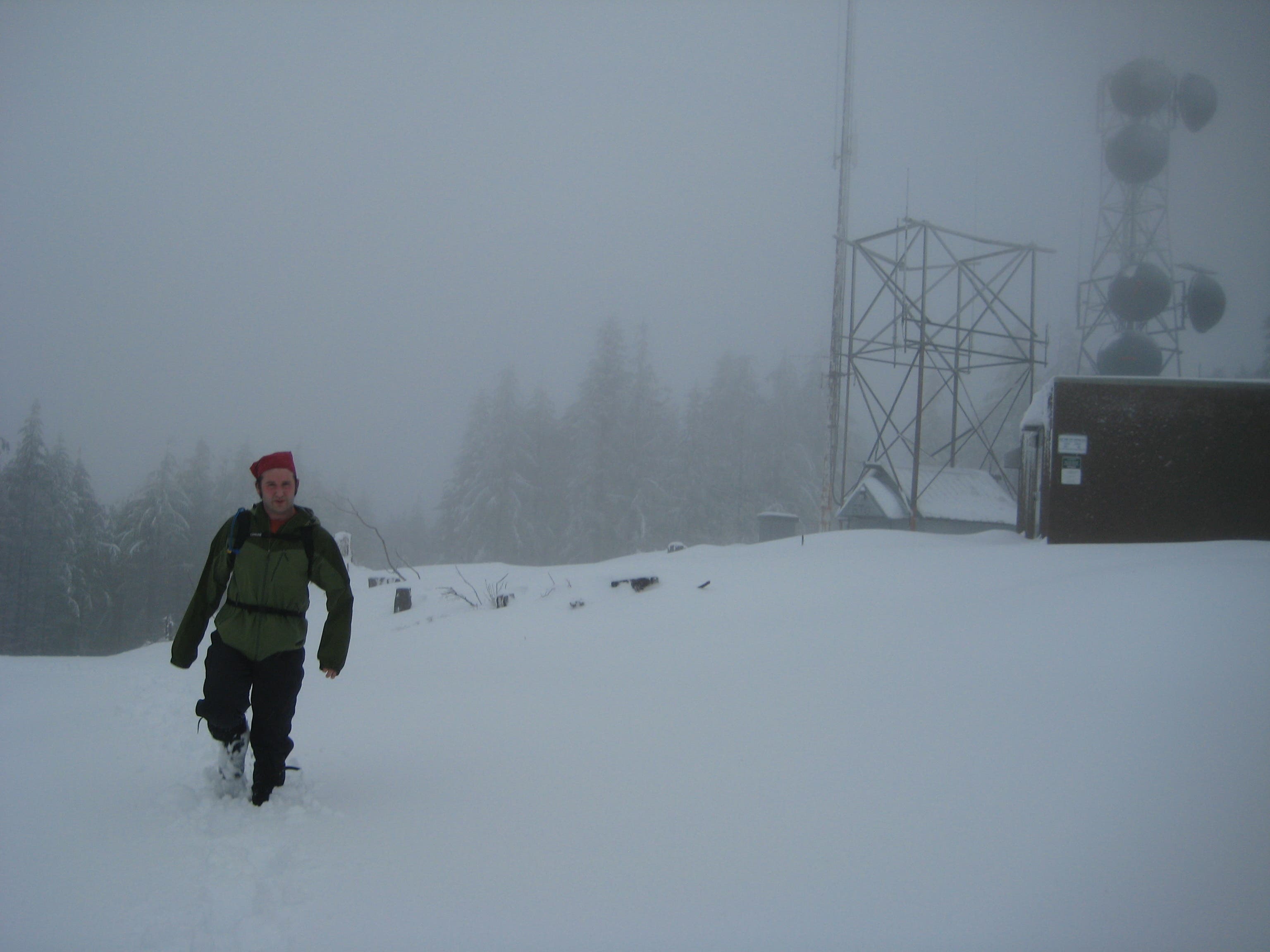 Fog-Shrouded Summit None