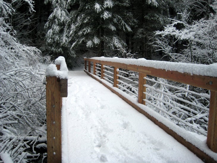Footbridge None
