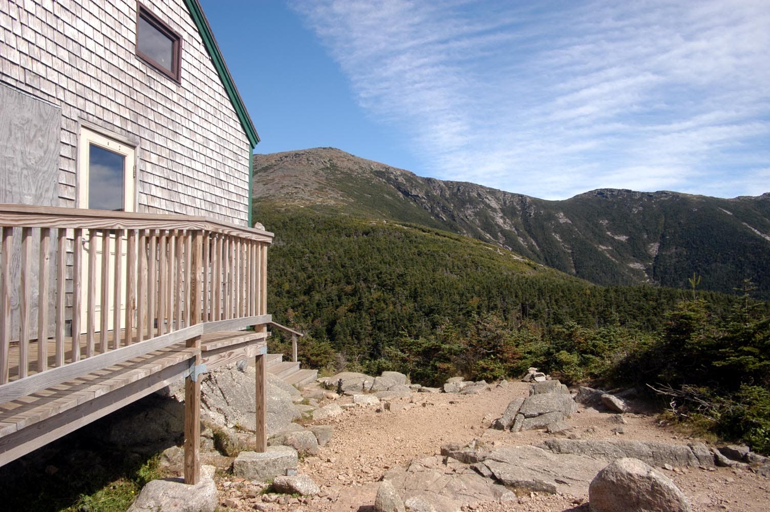 Franconia Ridge from Greenleaf Hut None