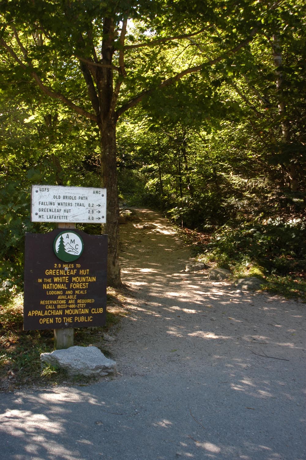 Franconia Ridge Trailhead None