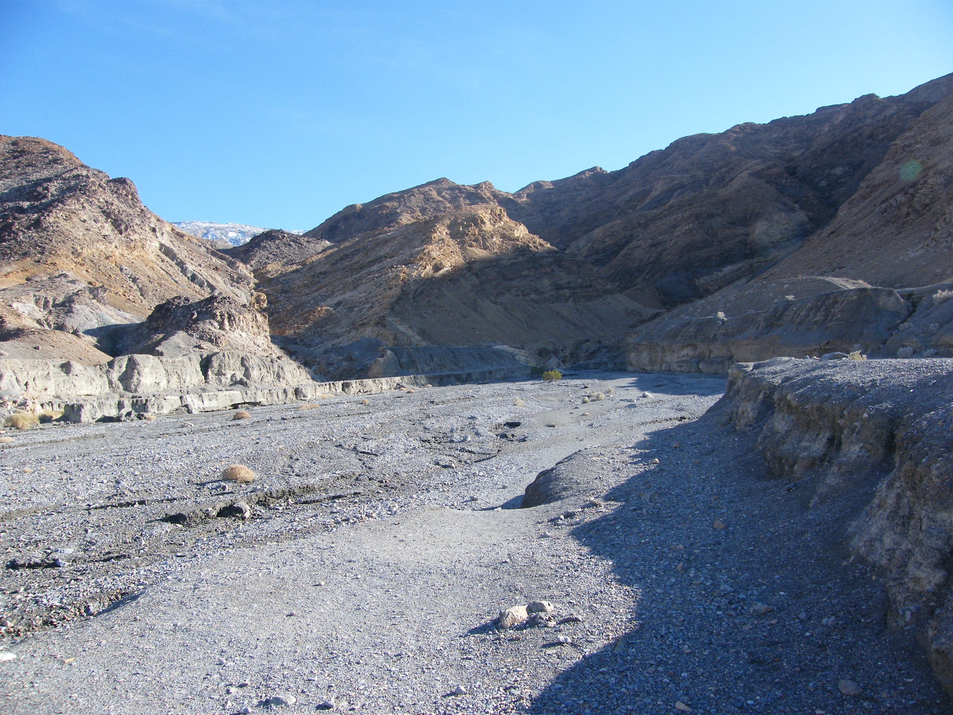 From parking lot to the canyon. None