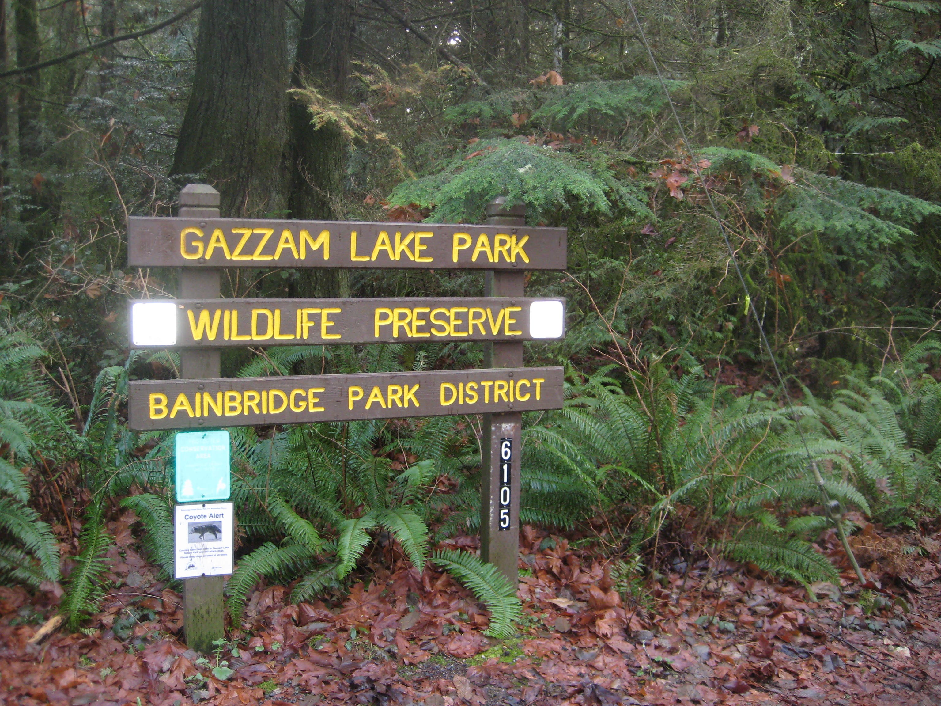 Gazzam Lake Trailhead None
