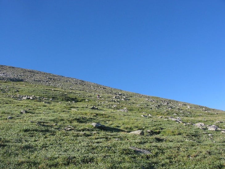 Gentle ridge None