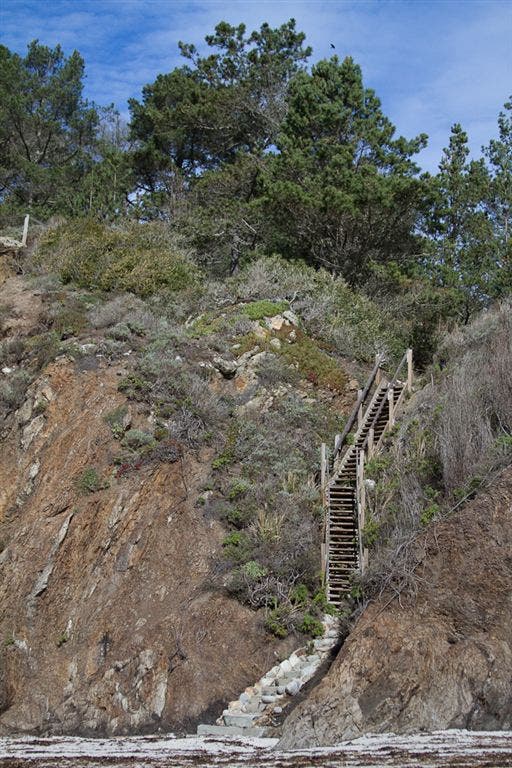 Gibson Beach Staircase None
