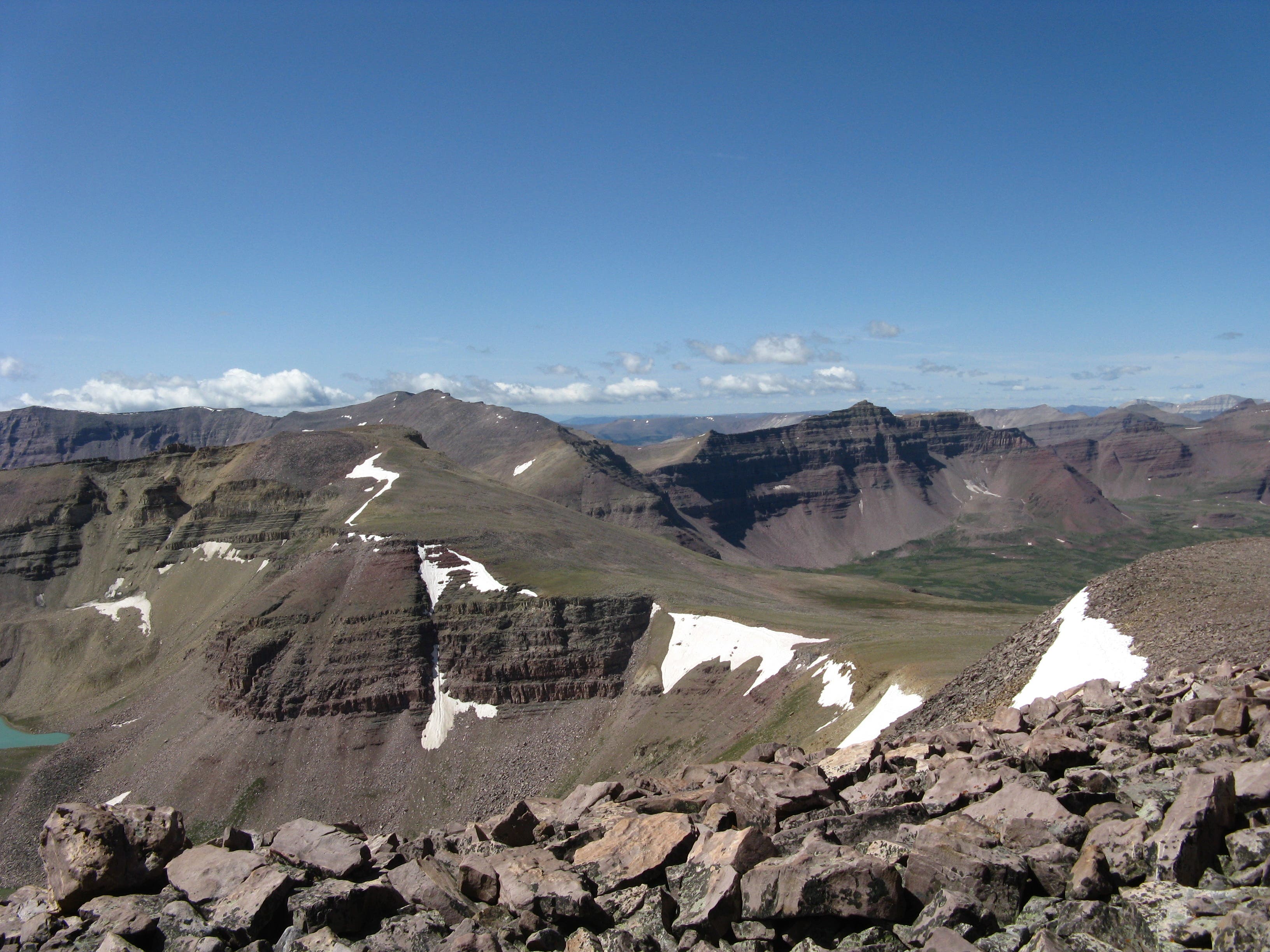 Gilbert Peak: Looking South None