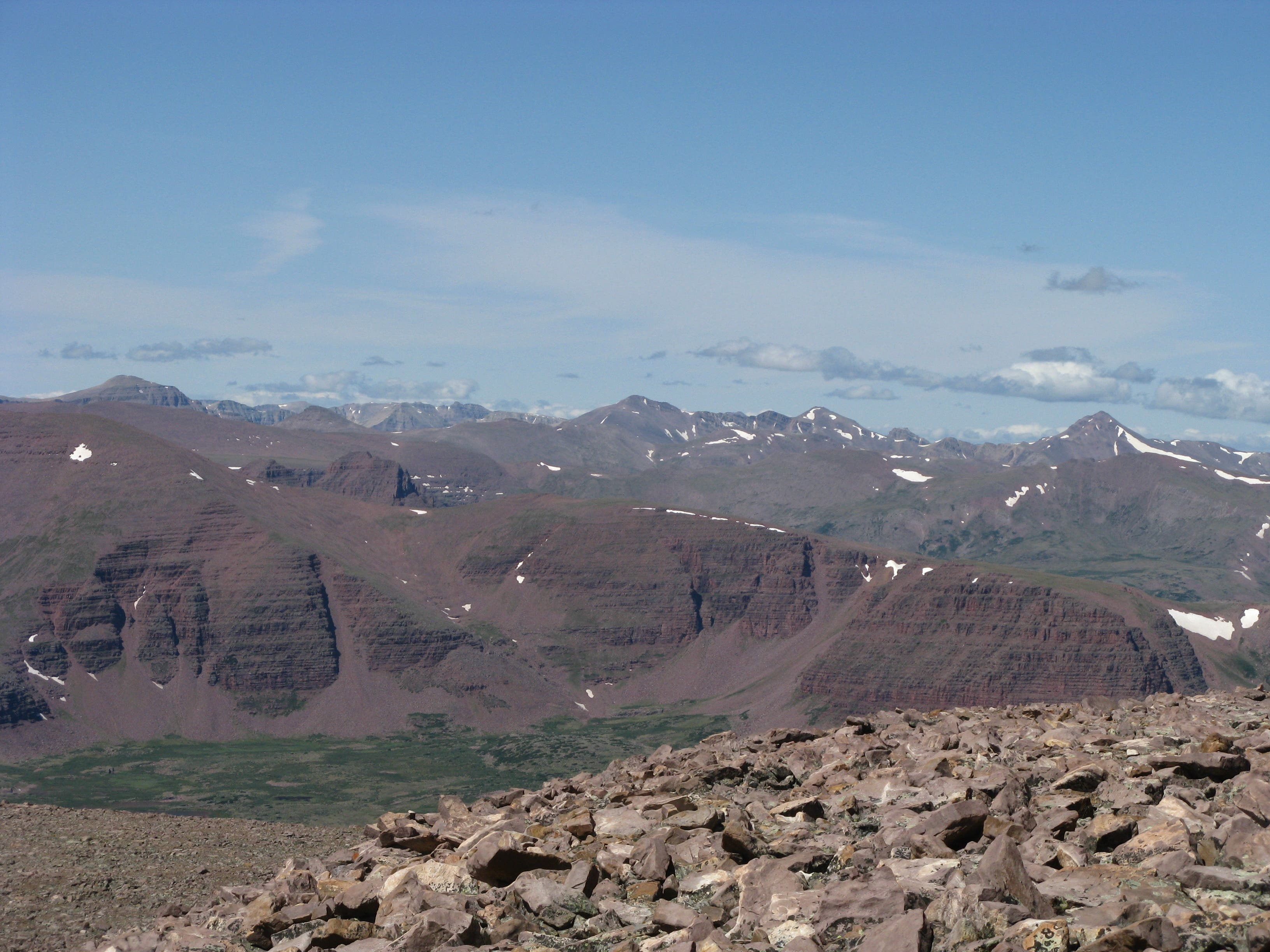 Gilbert Peak: Looking West None