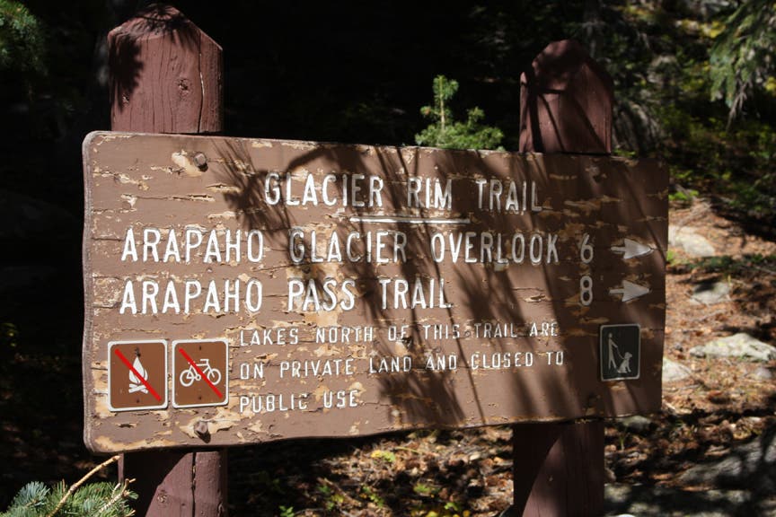 Glacier Rim Trailhead None