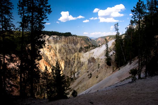 Grand Canyon of the Yellowstone Silver Cord Cascade