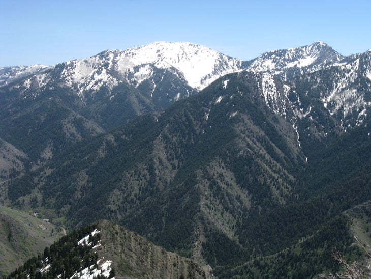 Grandeur Peak: Looking East None