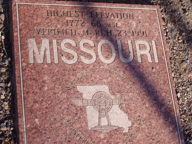 Granite high point marker None
