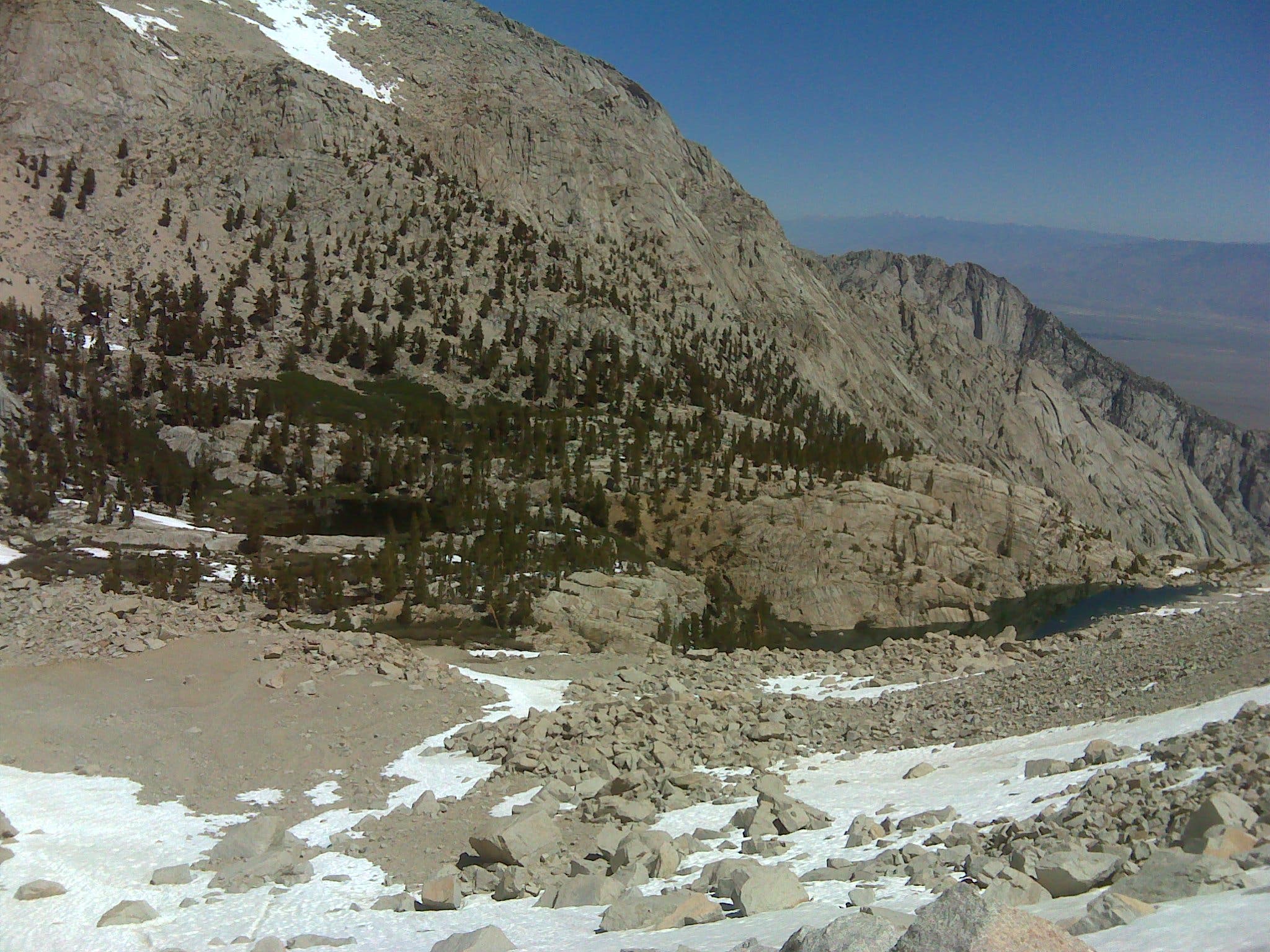 Grass Lake (left) and Peanut Lake None