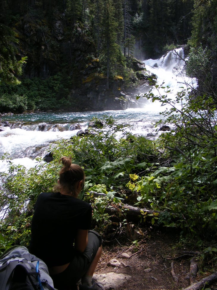 Gros Ventre Falls None