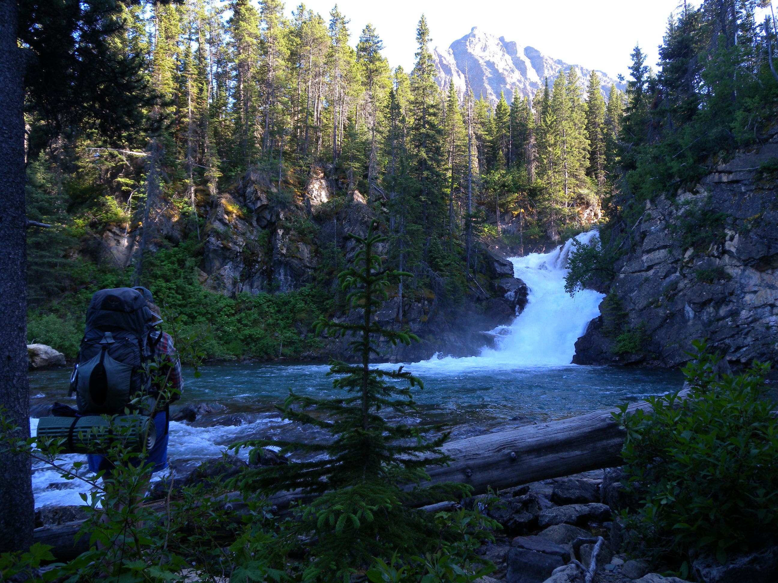 Gros Ventre Falls None