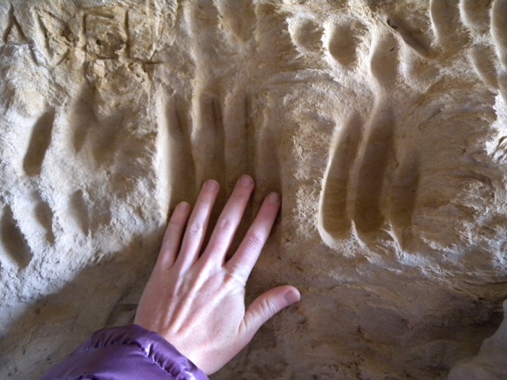 Handprints None