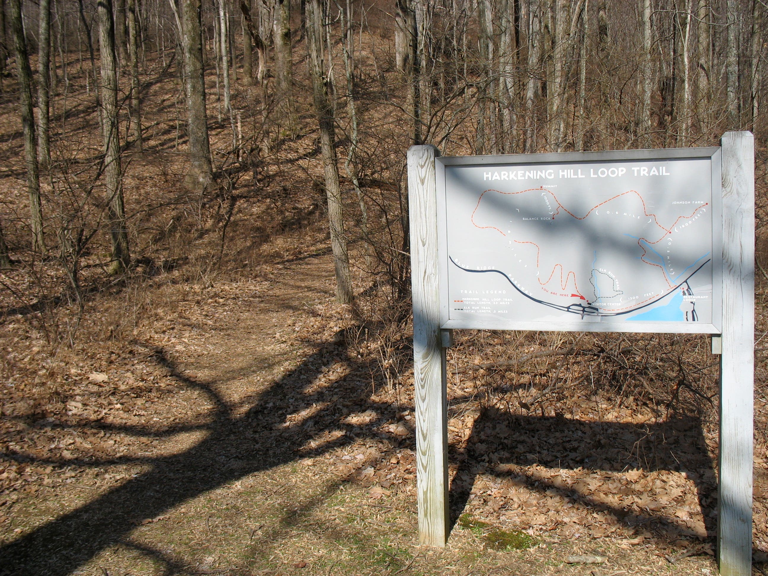 Harkening Hill Trailhead None
