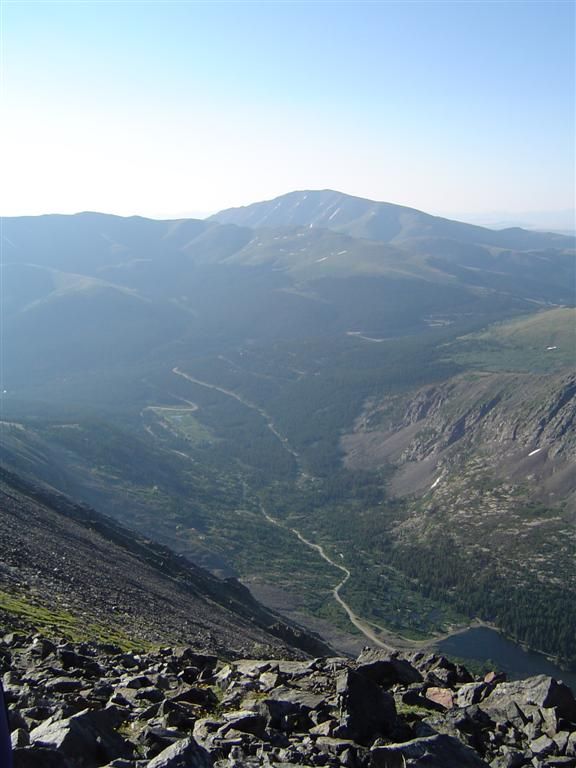High Above Blue Lakes None