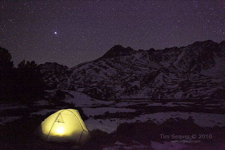 High Camp at Rock Lake None